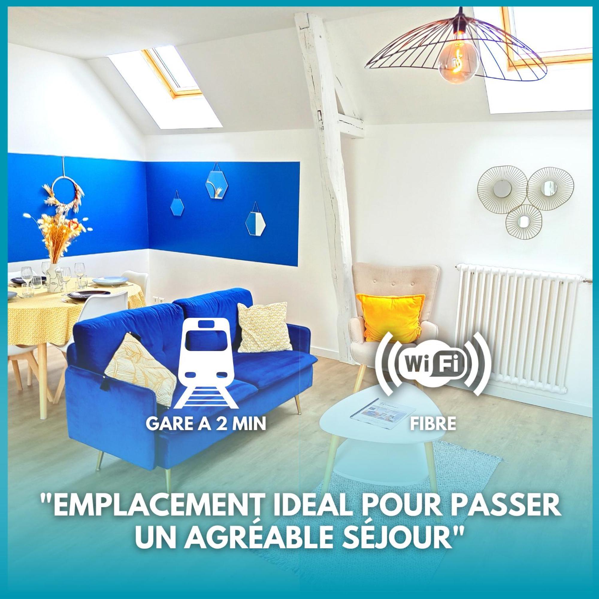 Appartement Escapade, T3 Proche Gare